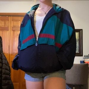 vintage 1980’s windbreaker